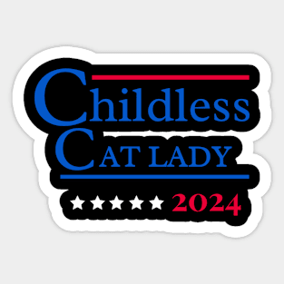 Childless-Cat-Lady Sticker
